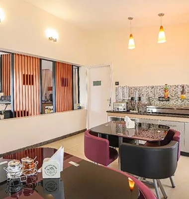 Dining area of Penta Peak